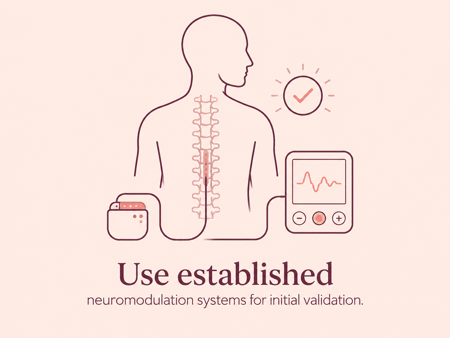 Use established neuromodulation systems for initial validation